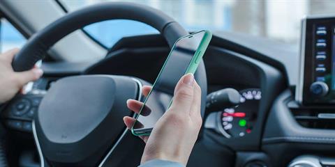 using phone while driving