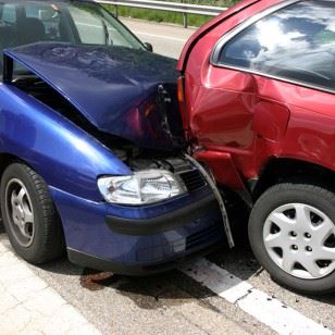 Two cars damaged due to collision
